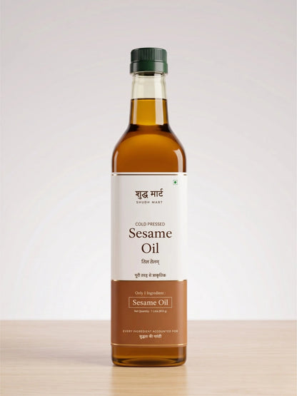 Shudhmart Cold Pressed Sesame Oil