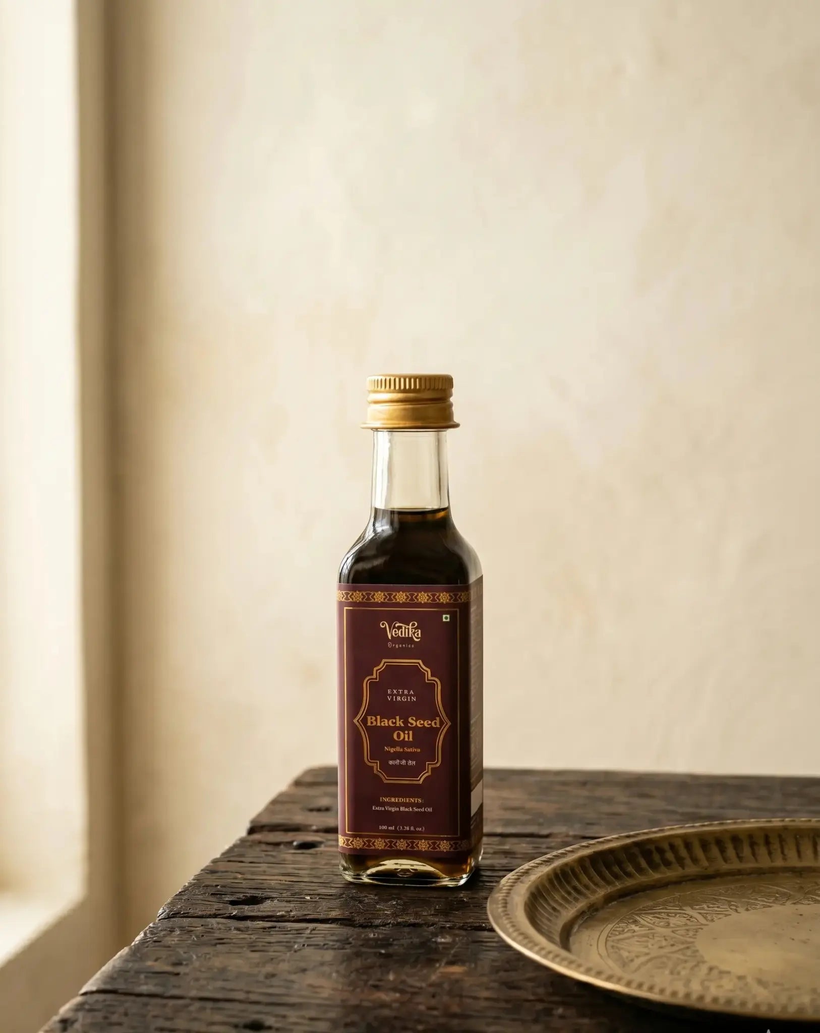 Vedika Organics Cold Pressed Black Seed Oil (Kalonji Oil)