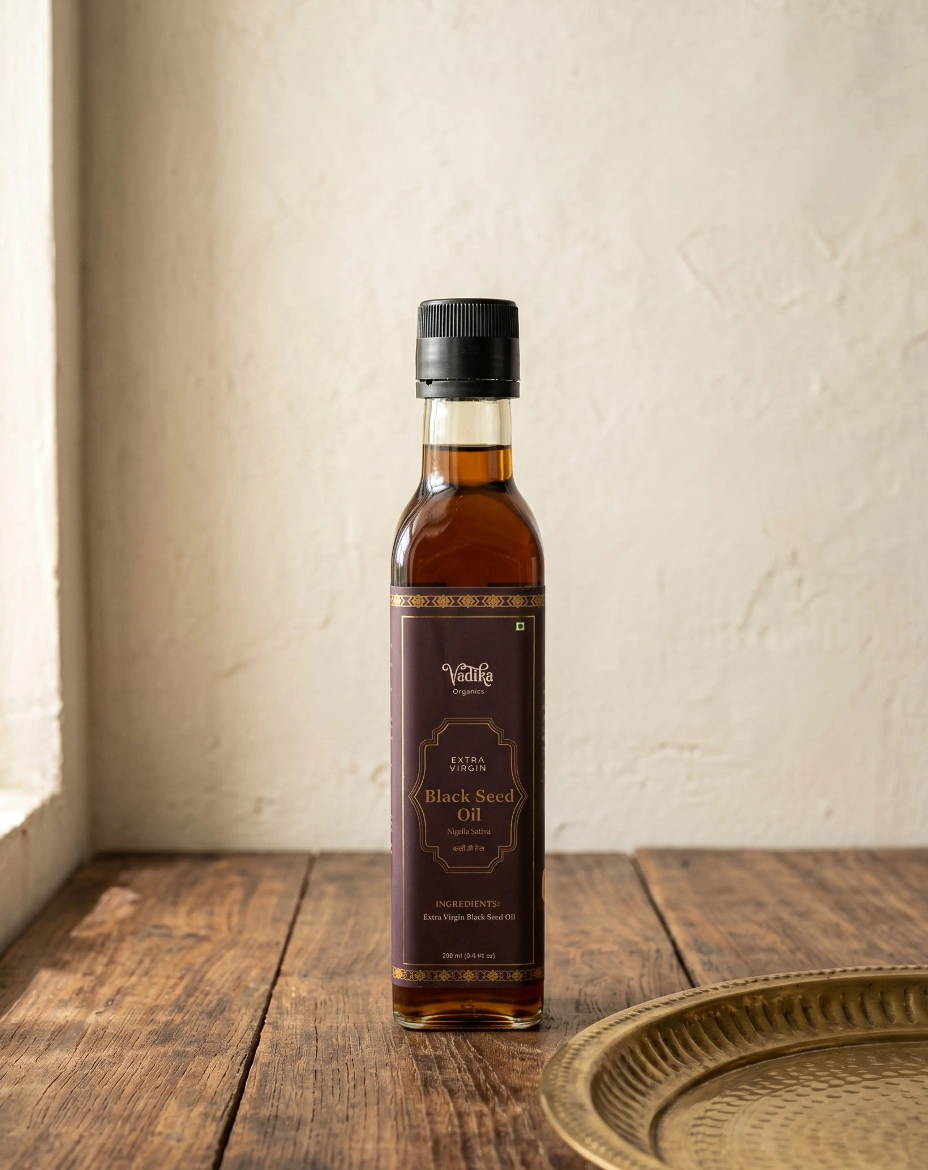 Vedika Organics Cold Pressed Black Seed Oil (Kalonji Oil)