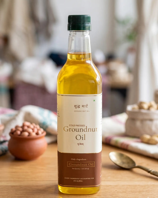 Shudhmart Cold Pressed Groundnut Oil